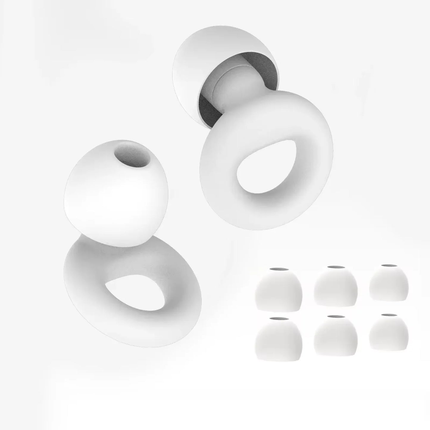 ComfortSilence™ Reusable Silicone Ear Plugs – Noise Reducing