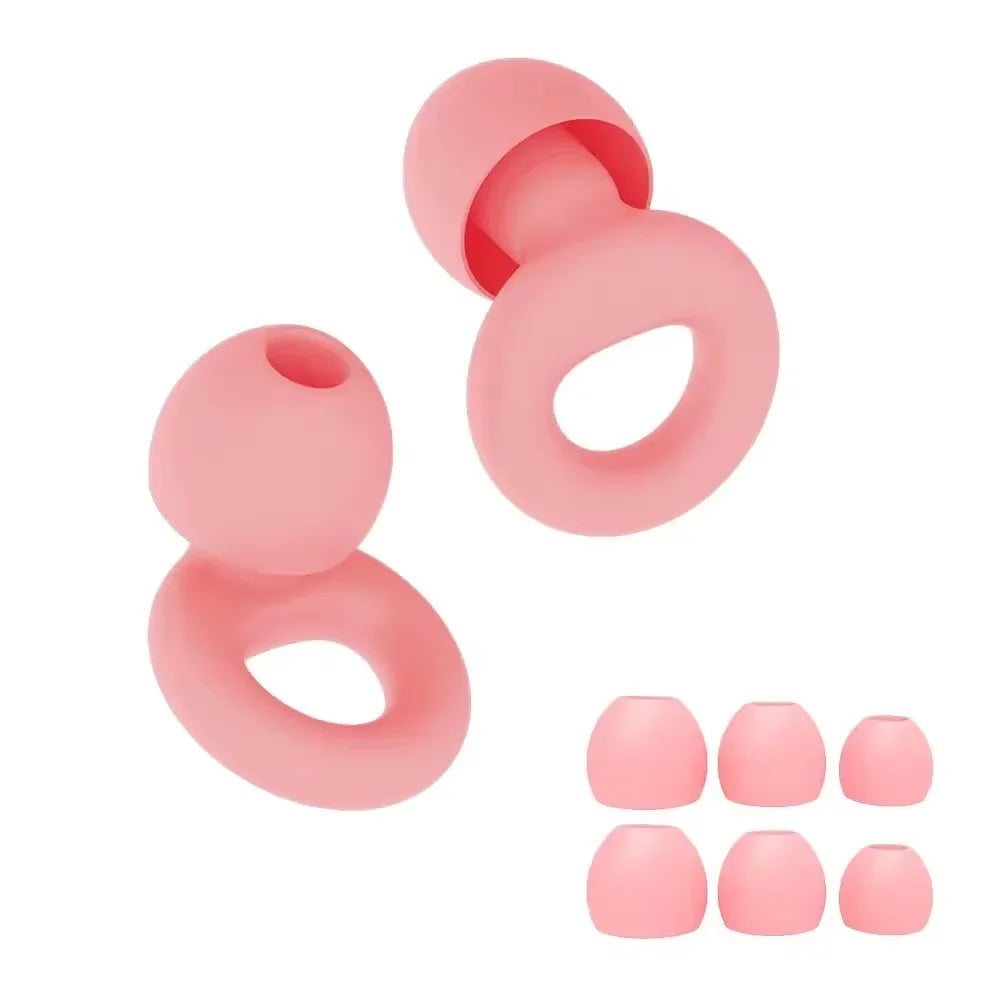 ComfortSilence™ Reusable Silicone Ear Plugs – Noise Reducing