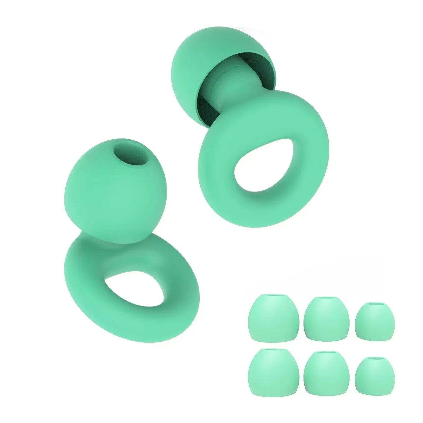 ComfortSilence™ Reusable Silicone Ear Plugs – Noise Reducing